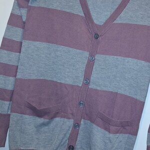 Long sleeve cardigan button down sweater